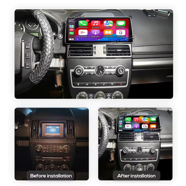 Carplay Android 13 Car Radio For Land Rover Freelander 2 2007-2016 GPS Navigation Stereo Car Multimedia Player Bluetooth Wifi - CAR CRAFT INDIA