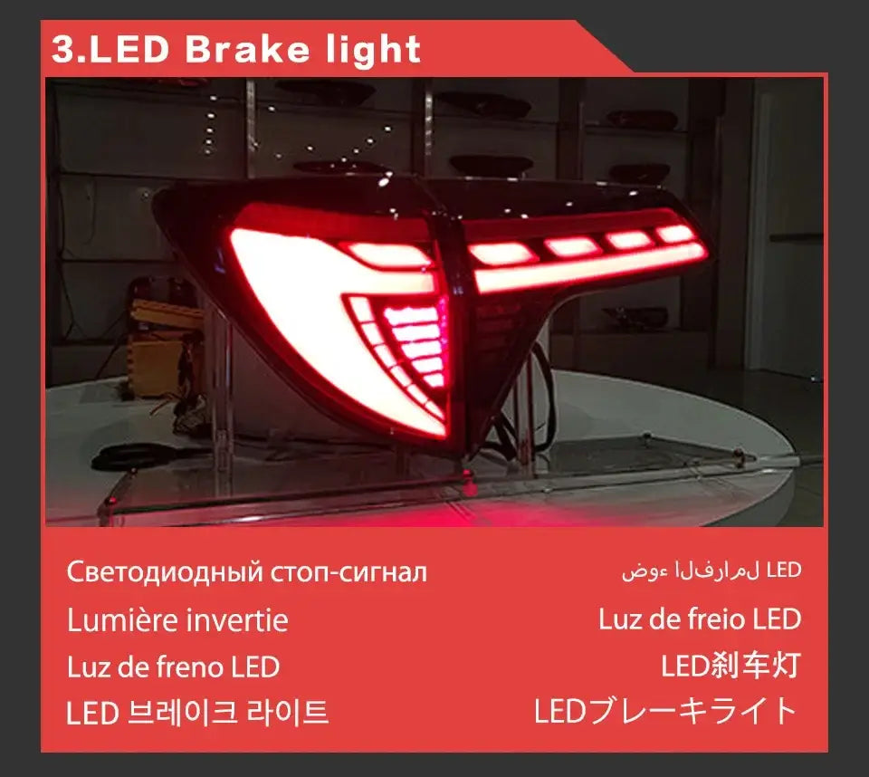 Car Styling for Honda HR - V LED Tail Light 2014 - 2019 HRV