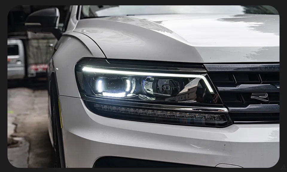 VW Tiguan Headlights 2017-2021 Tiguan LED Headlight DRL Hid