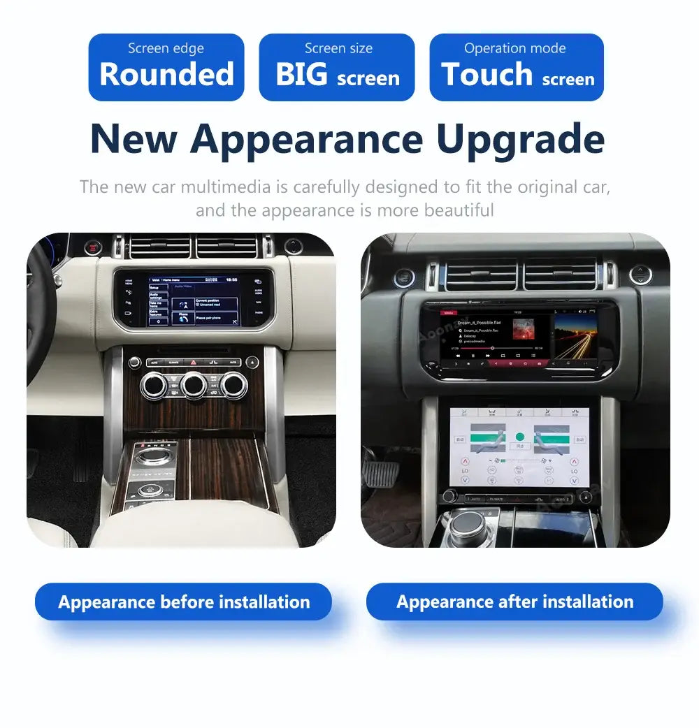 10.25 Inch Android 12 Car Radio for Land Rover Range Vogue