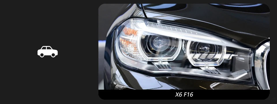 Car Styling Head lamp light for BMW X5 F15 Headlights