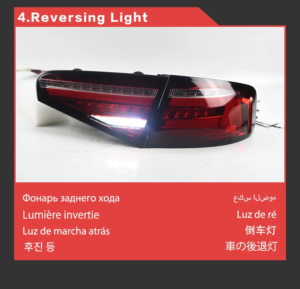 Audi A4 Tail lamp light 2013-2016 A4 Tail Light LED DRL