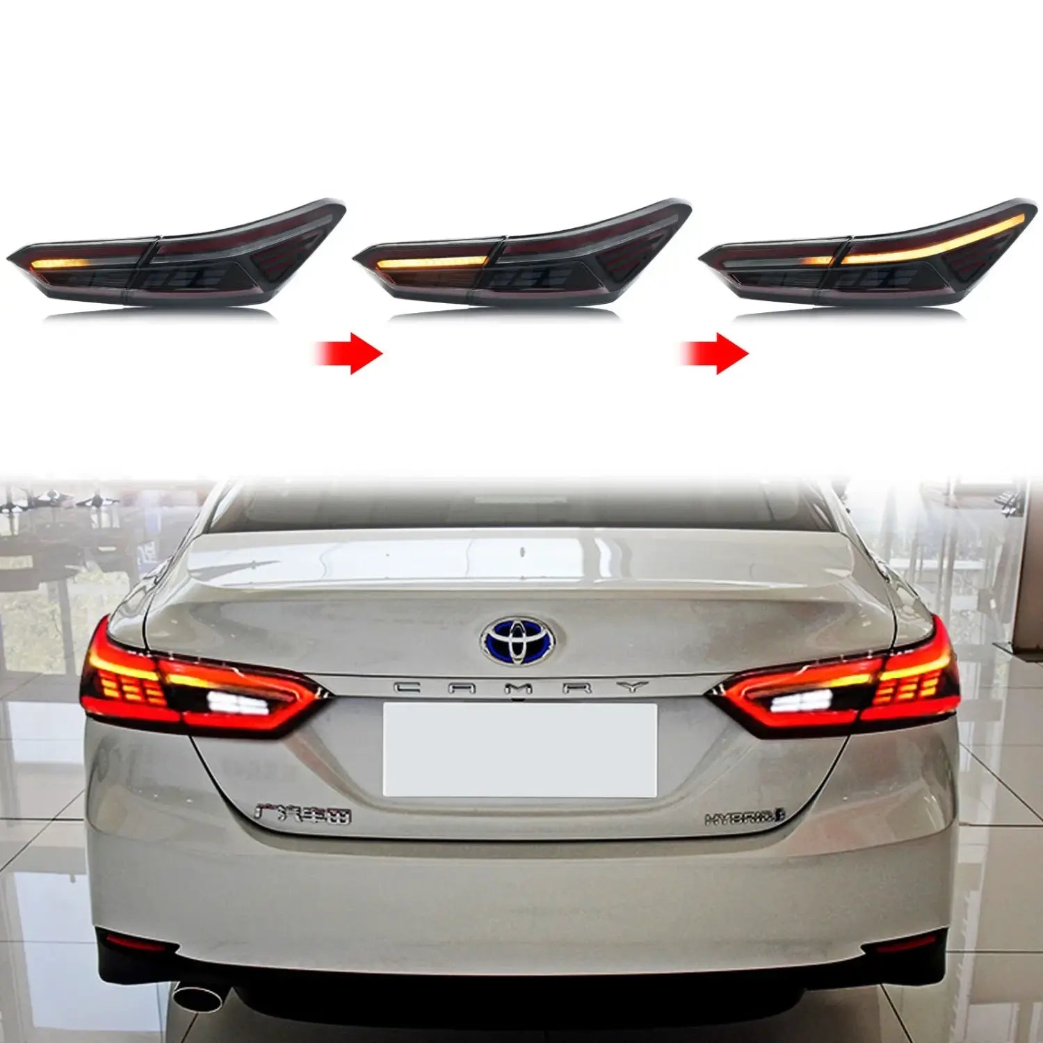 Tail Light Assembly for Toyota Camry SE LE 2018-2023