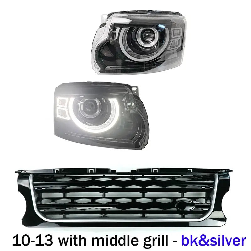 Car Headlights for Land Rover Discovery 3 4 2010-2017 Front