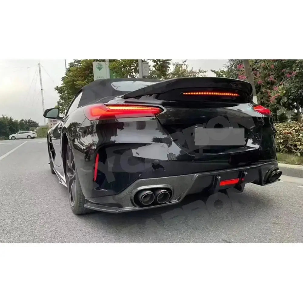 Carbon Fiber Rear Diffuser Bumper Lip Bodykits for BMW Z4