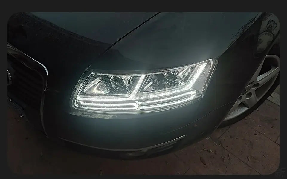 Audi A6 Headlights 2005-2011 A6 C5 C6 LED Headlight Dynamic