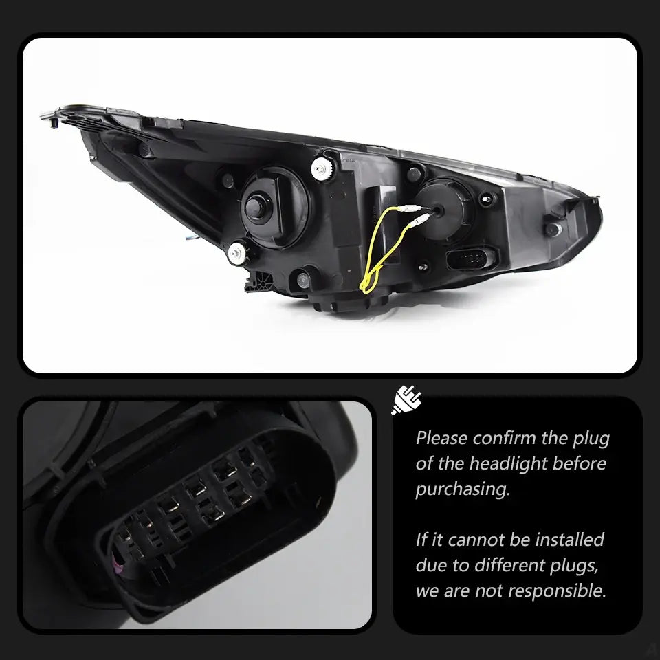 Car Styling for Ford Focus Headlight 2015-2017 Focus 4 LED