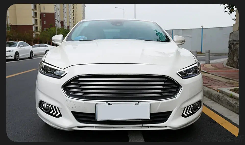 Car Styling Head lamp light for Ford Fusion Headlight