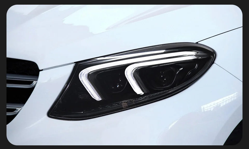 Benz GLE W166 Class Headlights 2015-2019 LED Headlight