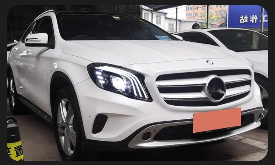 Car Styling Head Lamp for Benz GLA Headlights 2015-2019