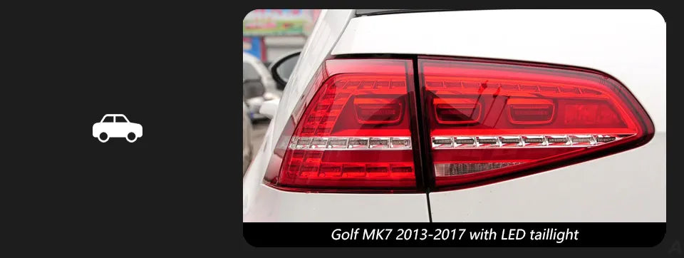 Car Styling Tail lamp light for VW Golf 7 LED Tail Light