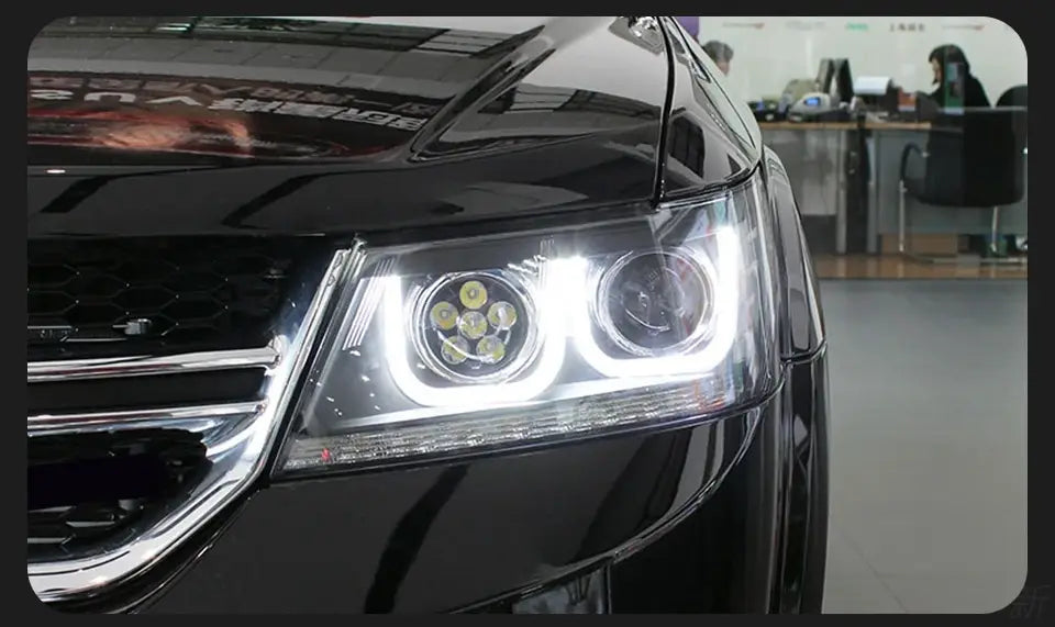 Car Styling Head lamp light for JCUV Headlights 2008-2019