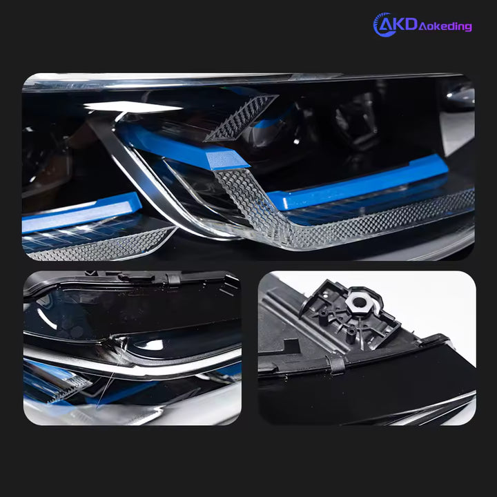 Car Lights For BMW X3 G01 F97 LED Headlight Projector Lens 2018-2021 X4 G02 F98 Head Lamp Drl Automotive Accessories - CAR CRAFT INDIA