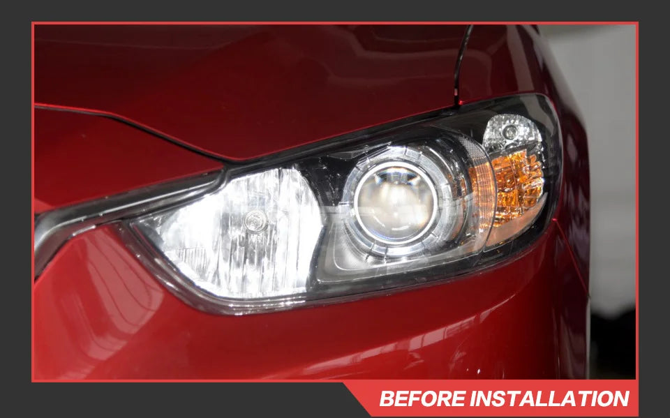 Mazda 6 Headlights 2013-2016 Mazda6 Atenza LED Headlight DRL