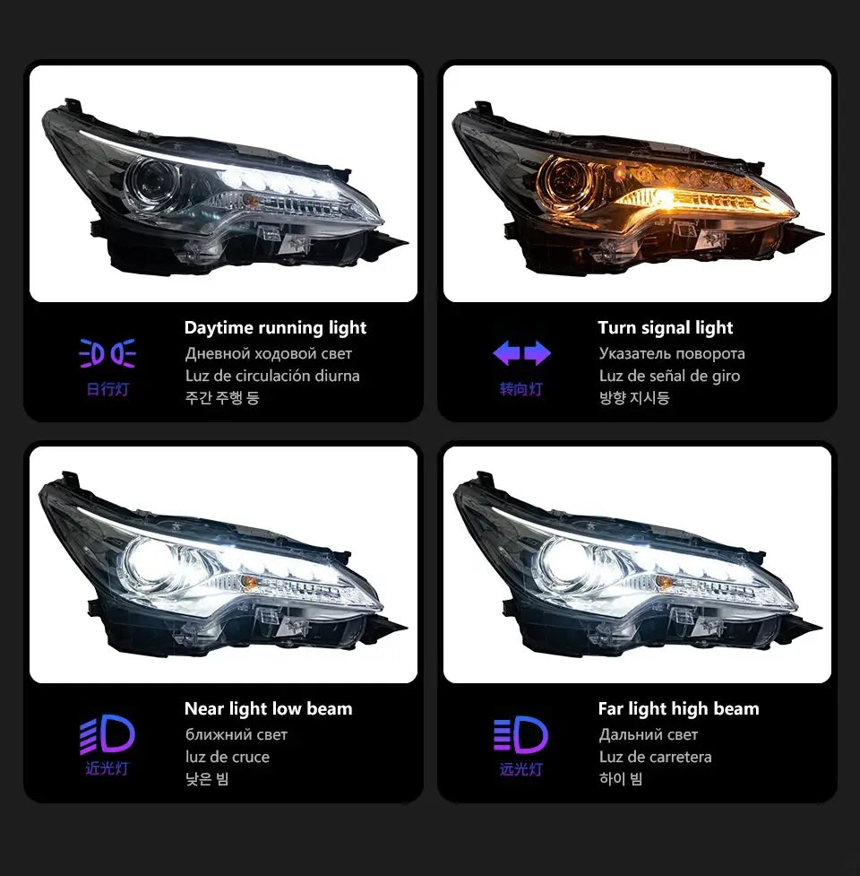 Toyota fortuner led headlights deals