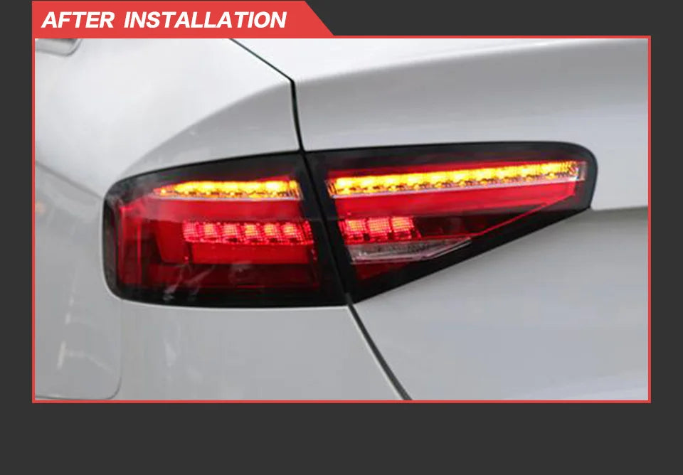 Audi A4 Tail lamp light 2013-2016 A4 Tail Light LED DRL