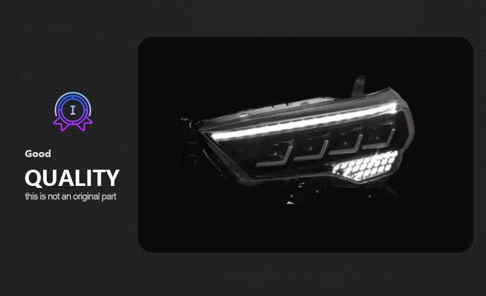 Car Styling Head Lamp for 4 Runner Headlights 2014-2020