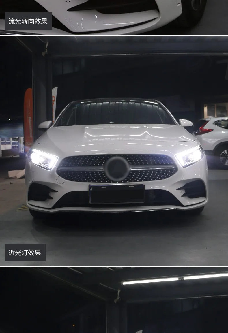 Car Styling Headlights for Mercedes - Benz a Class 2019