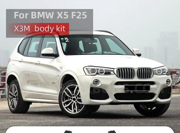 BMW X3 F25 2014-2017 LCI UPGRADED BODYKIT TO X3M F25 M TECH