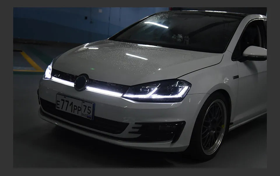 Car Lights for VW Golf 7 LED Headlight Projector 2013-2020