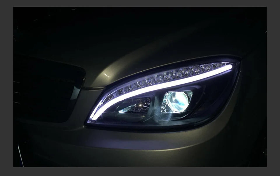 Car Styling Head lamp light for Benz W204 Headlights