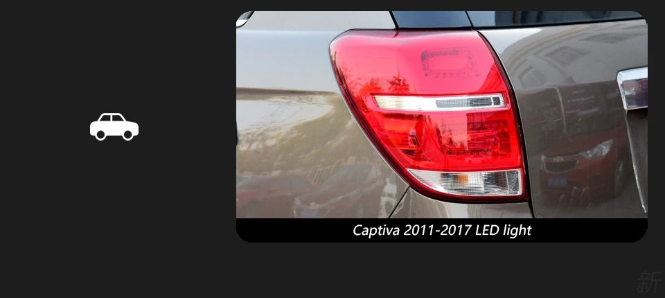 Chevrolet Captiva Tail Lights 2008-2019 New Kaptiva LED Tail