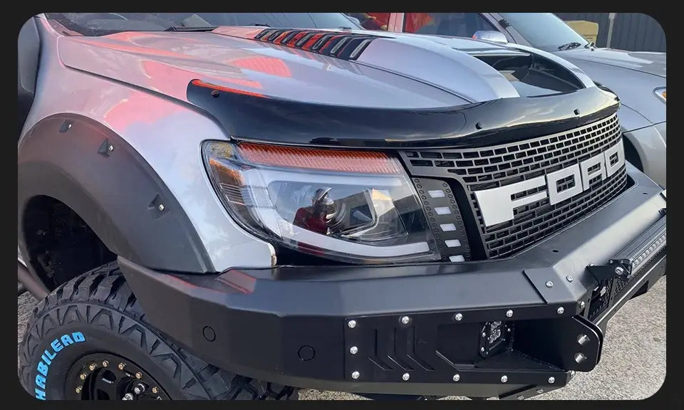 Car Styling Head lamp light for Ford Ranger Headlights