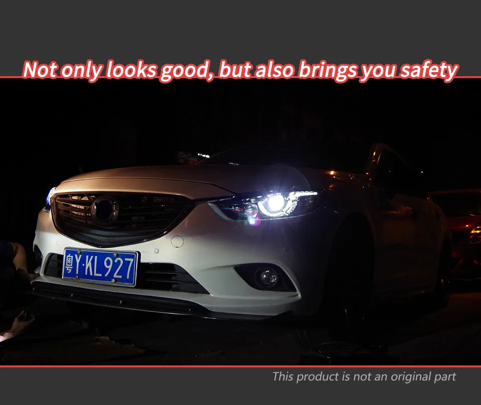 Mazda 6 Atenza LED Headlight 2013-2016 Mazda6 LED DRL Hid