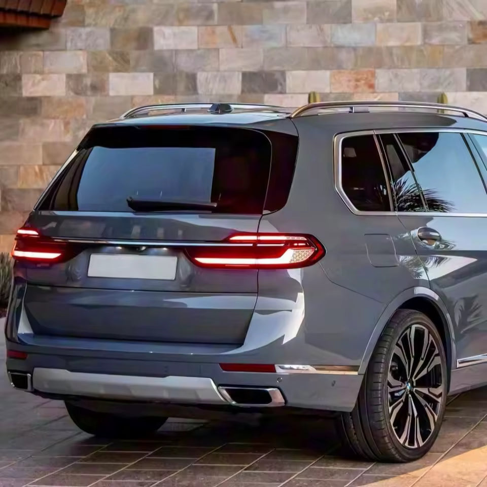 LED Taillights for BMW X7 G07 2019 2020 2021 2022 2023 Assembly Turn Signal Rear Lamps Dynamic DRL Plug and Play Car Accessories - CAR CRAFT INDIA