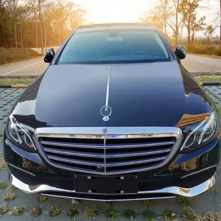 Mercedes Benz E Class W213 HOOD BONNOT SILVER CHROME STRIP TRIM