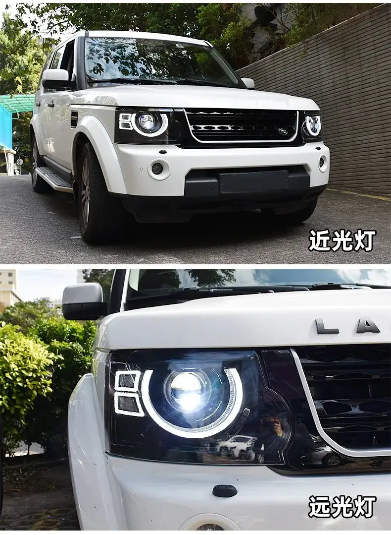 Car Headlights for Land Rover Discovery 3 4 2010-2017 Front