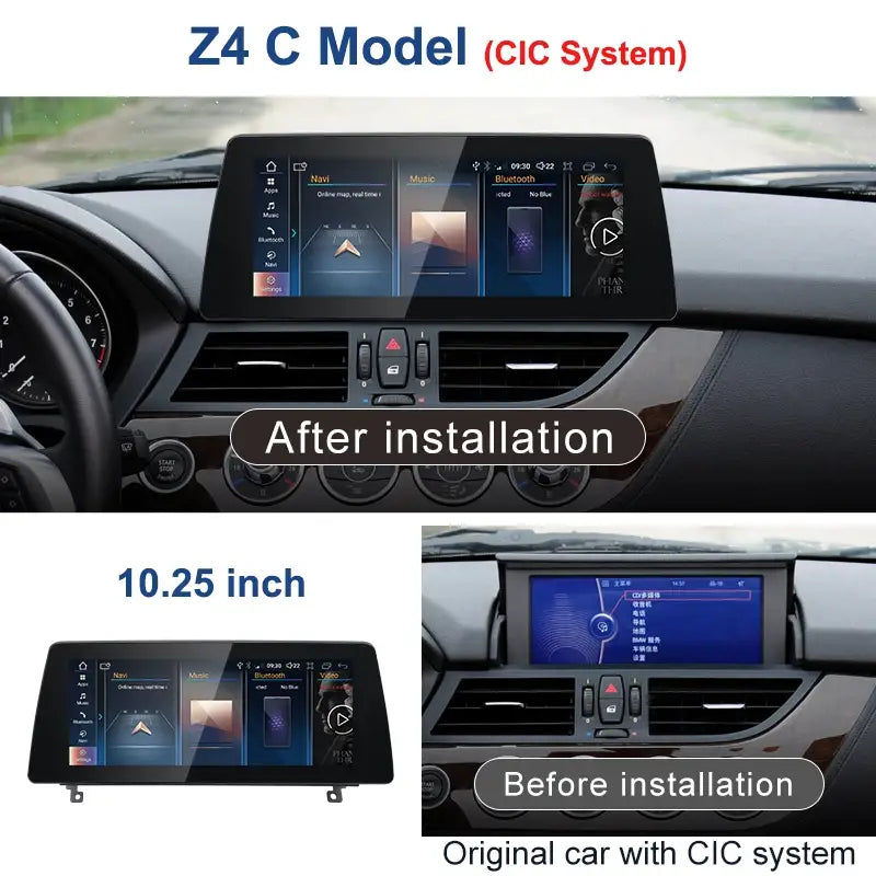 Wireless Carplay Android Auto for BMW Z4 E89 CIC EVO System