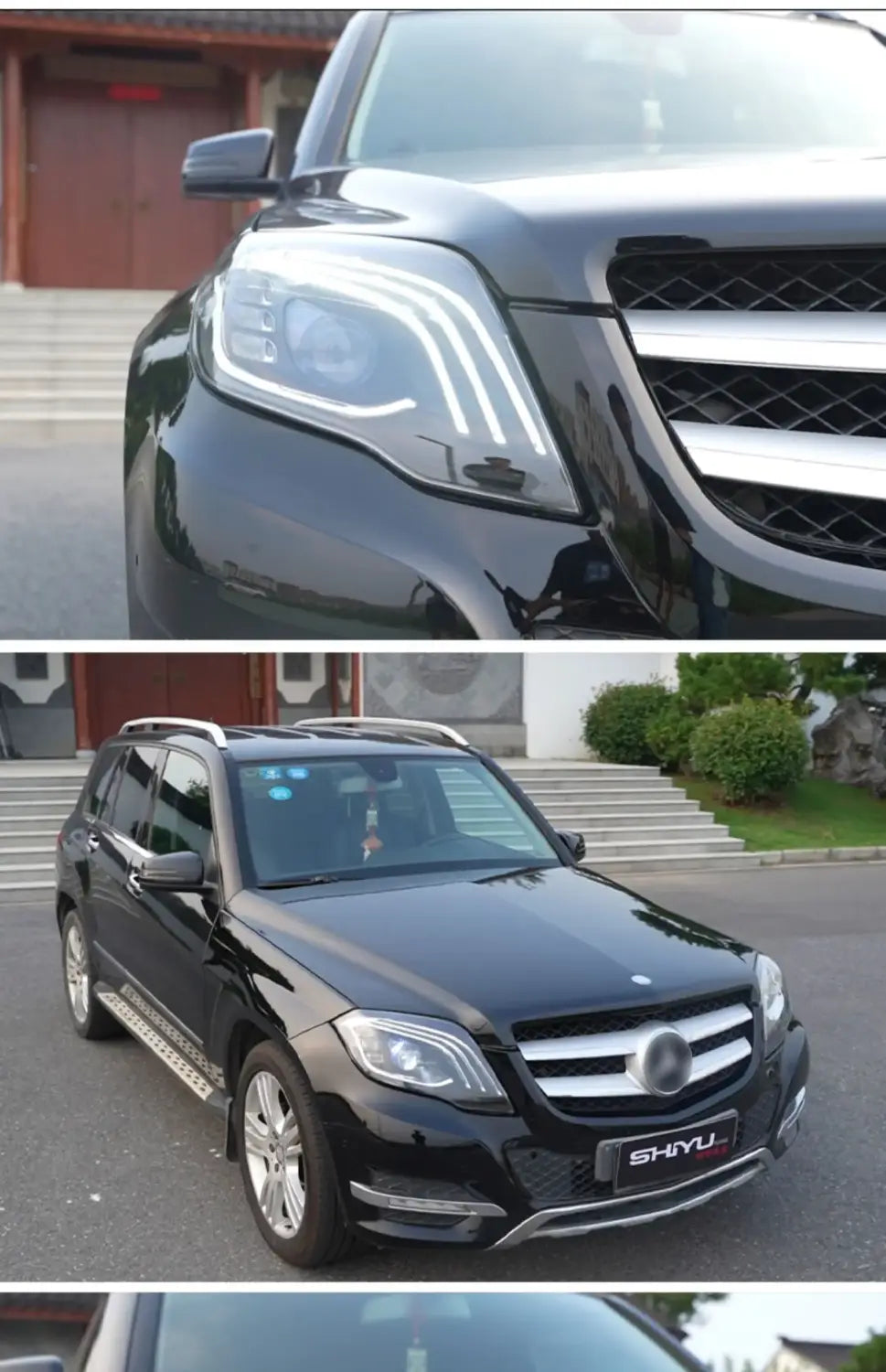 Car Styling Head lamp light for Benz GLK300 Headlights