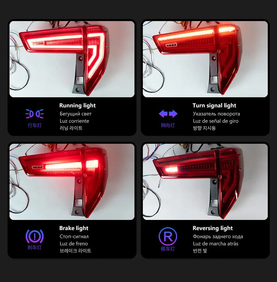 Toyota Innova Tail Light 2016-2019 Innova Tail lamp light