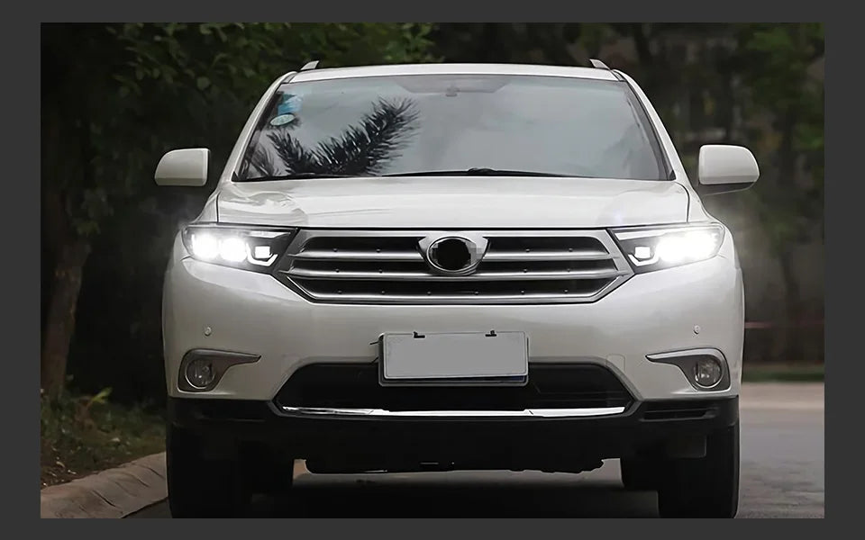 Car Styling Head lamp light for Toyota Highlander Headlights