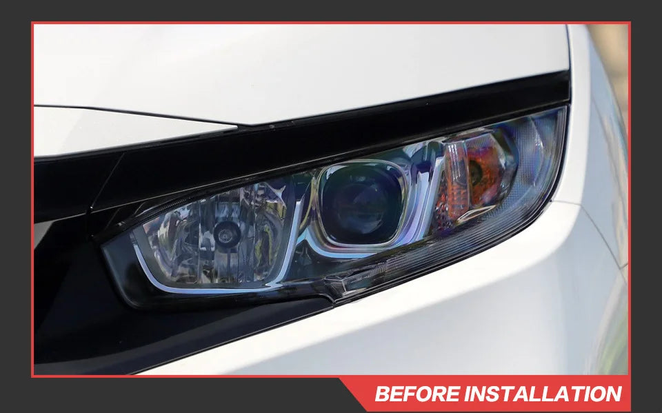 Honda Civic Headlights 2016-2020 Civic X LED Headlight