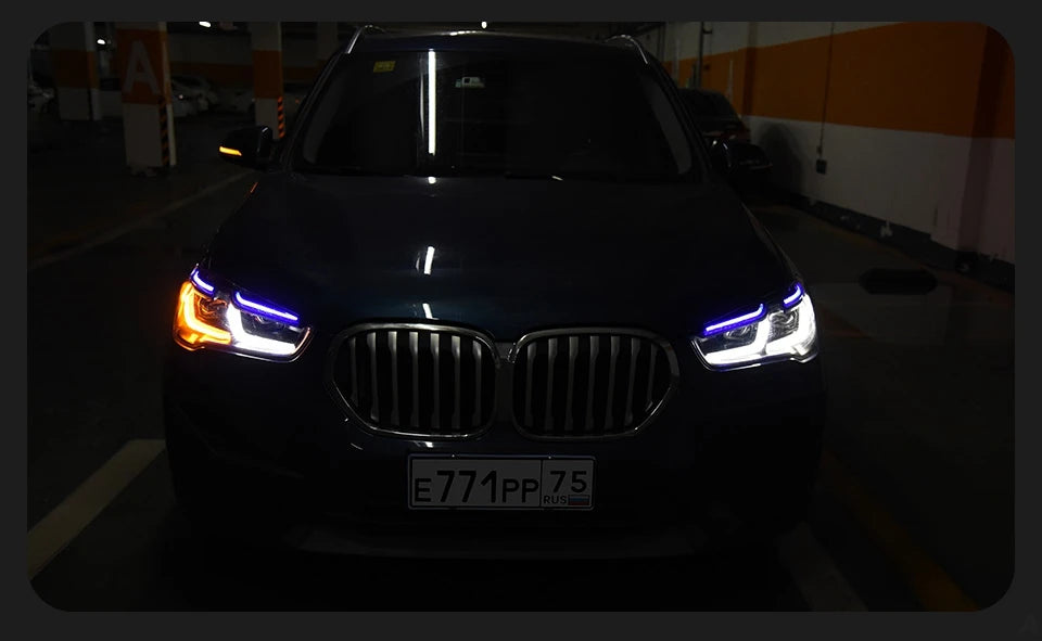 Car Lights for BMW X1 LED Headlight Porjector Lens 2017-2021