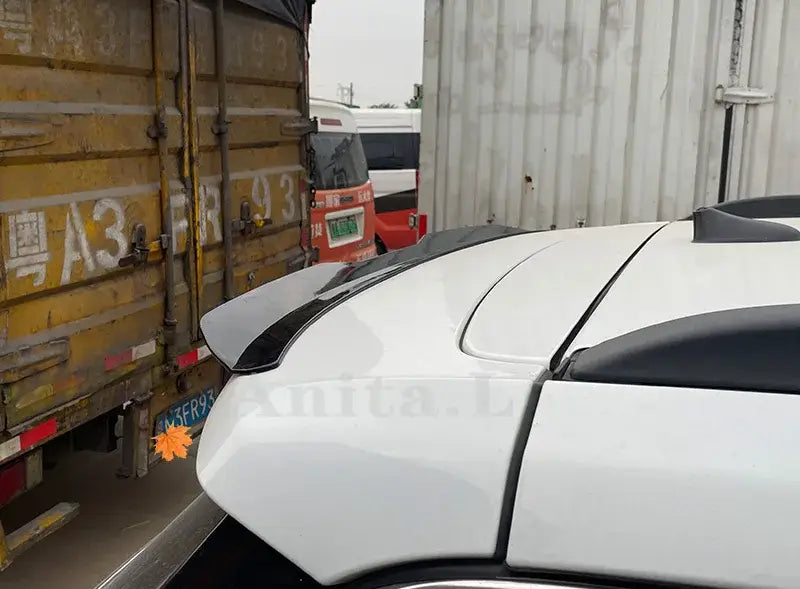 Glossy Black/Carbon Fiber Look M Style Rear Trunk Spoiler