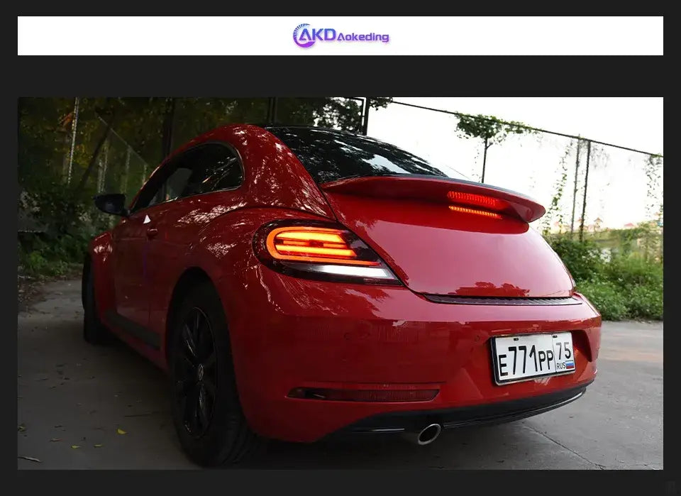 Car Lights for VW Beetle LED Tail Light 2013-2019 Rear Stop