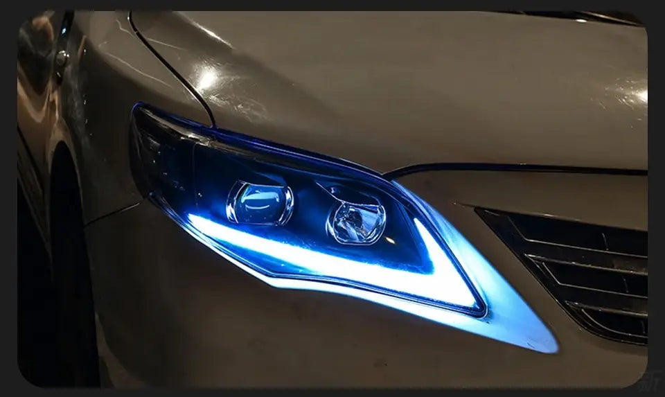 Car Styling Head lamp light for Toyota Corolla Headlights