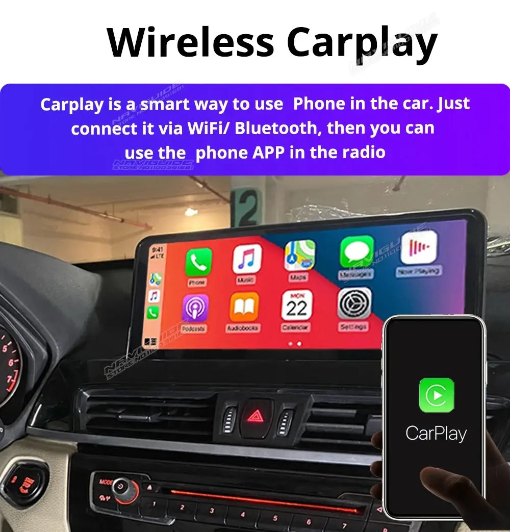 Carplay Car Radio Audio Stereo for BMW X1 F48 X2 F49