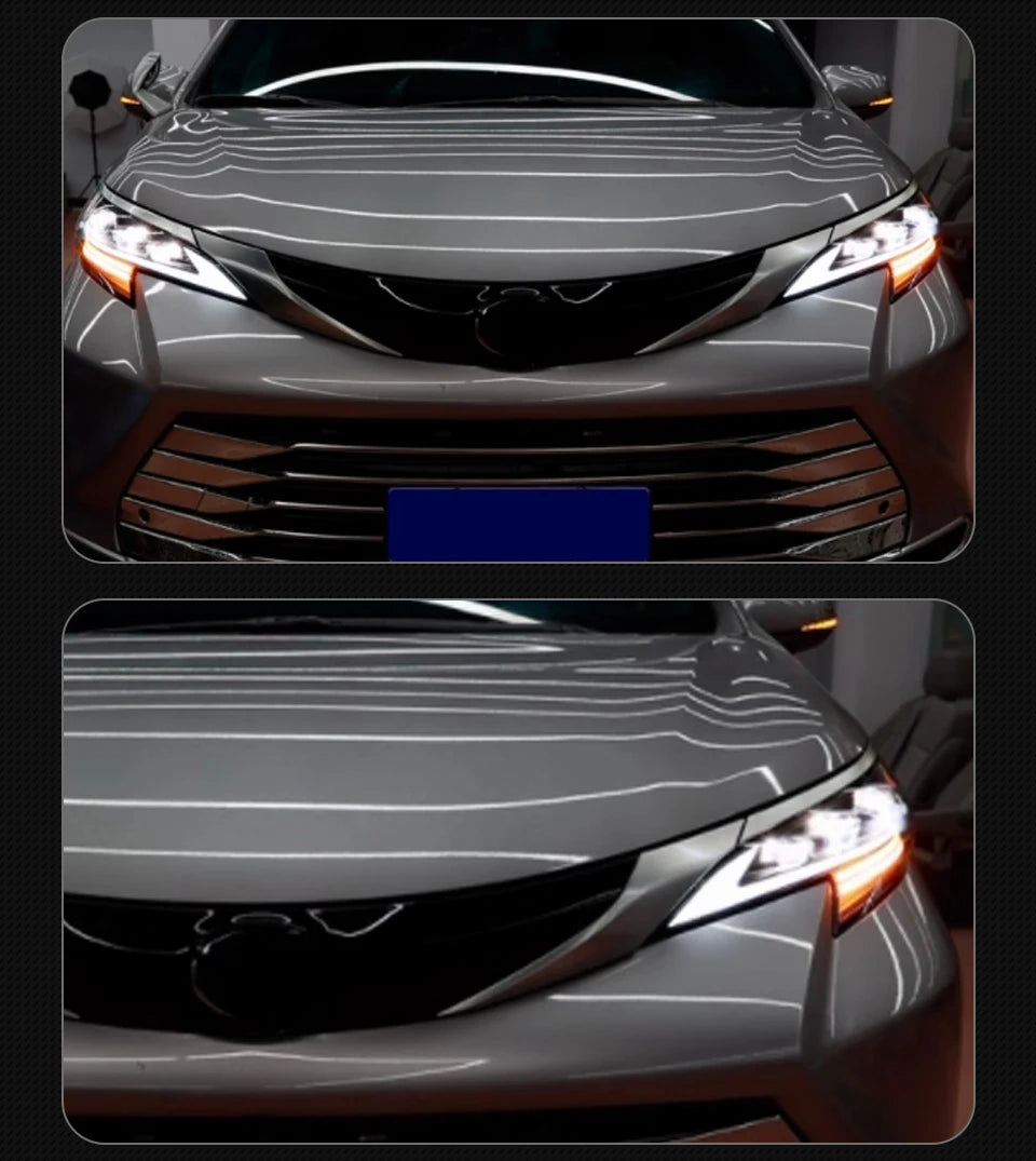 Car Styling Head Lamp for Toyota Sienna Headlights