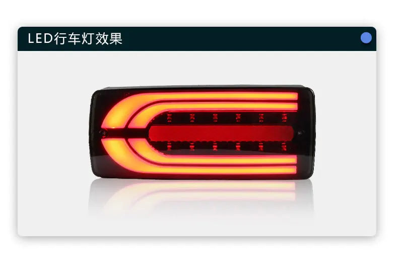 Car Styling Tail lamp light for Benz W463 G500 LED Tail