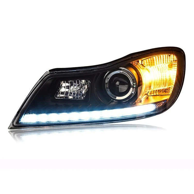 Car Styling for Skoda Octavia Laura Head Light 2009-2014 Octavia Head Light DRL Turn Signal Low High Beam Projector Lens - AliExpress 34