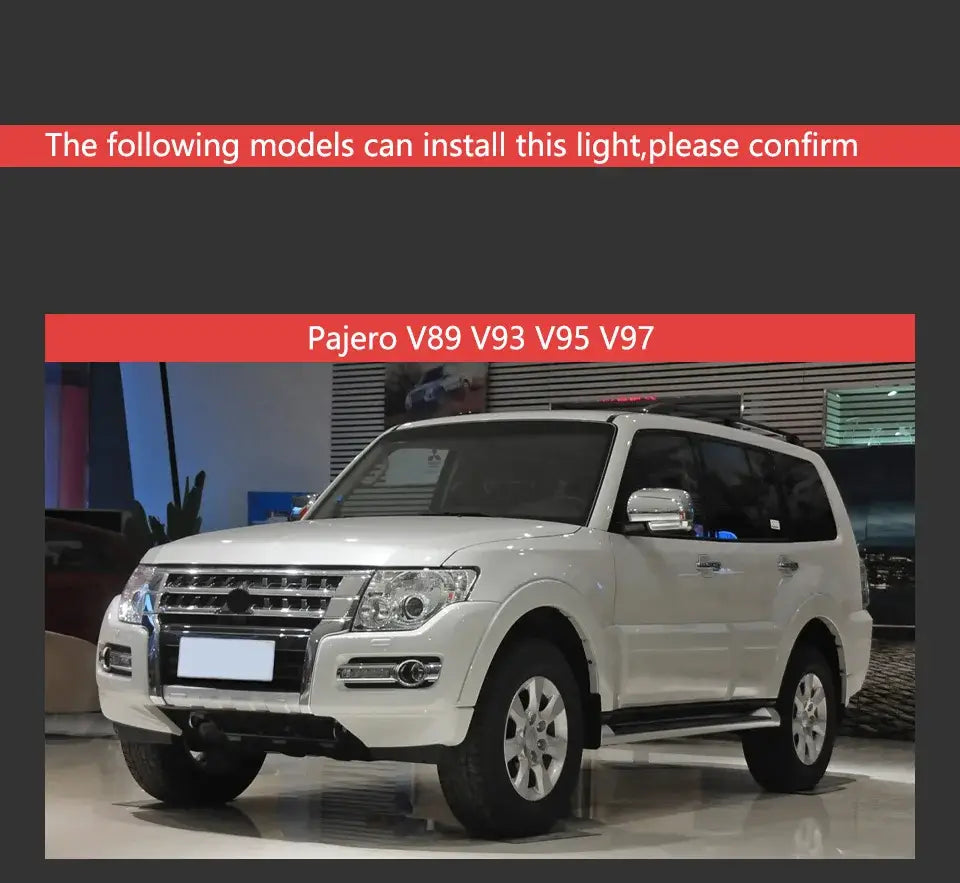 Pajero V97 Headlights 2006-2020 V93 LED Headlight Montero