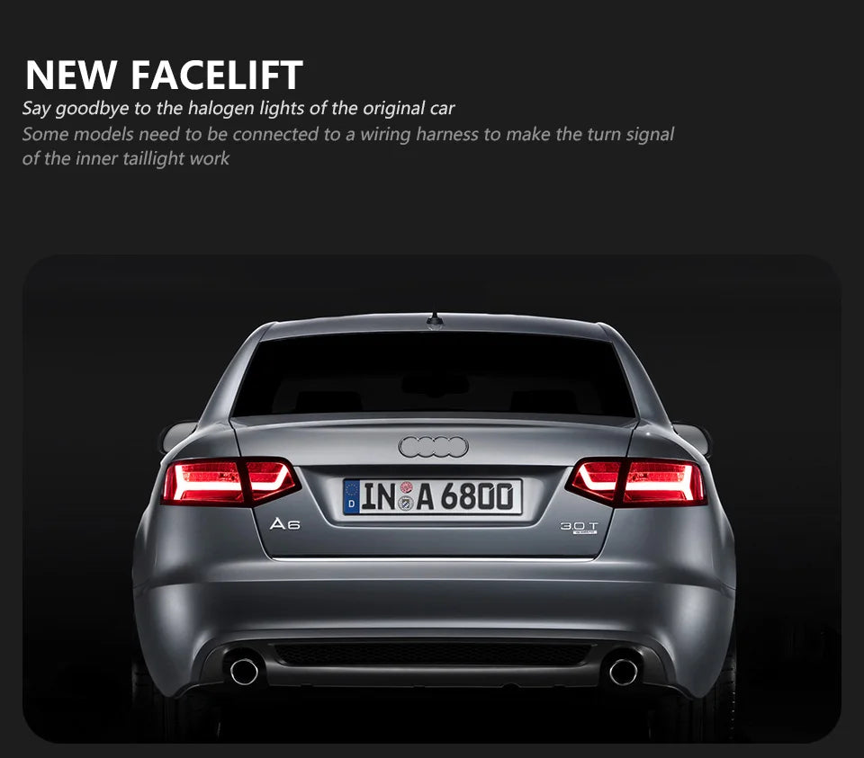 Taillights Styling Parts for Audi A6 C6 Tail Light