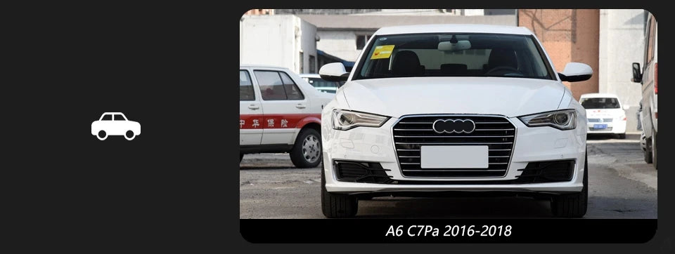 Car Styling for A6 Headlights 2012-2018 Upgrade A6L All LED