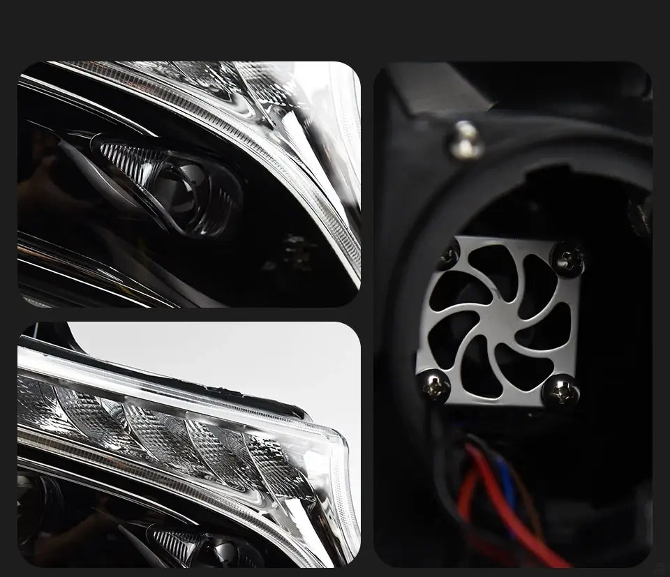 Car Styling Head lamp light for Benz Vito Headlights