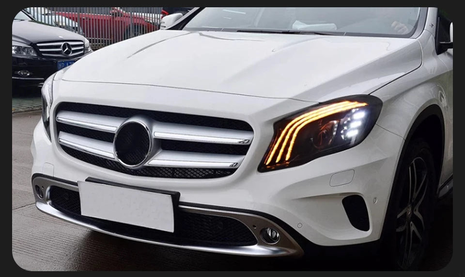 Car Styling Head Lamp for Benz GLA Headlights 2015-2019