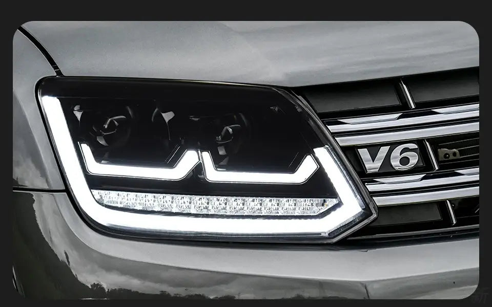 Car Styling Head lamp light for VW Amarok Headlights